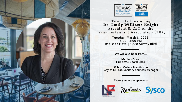 El Paso Chapter Town Hall featuring Dr. Emily Williams Knight